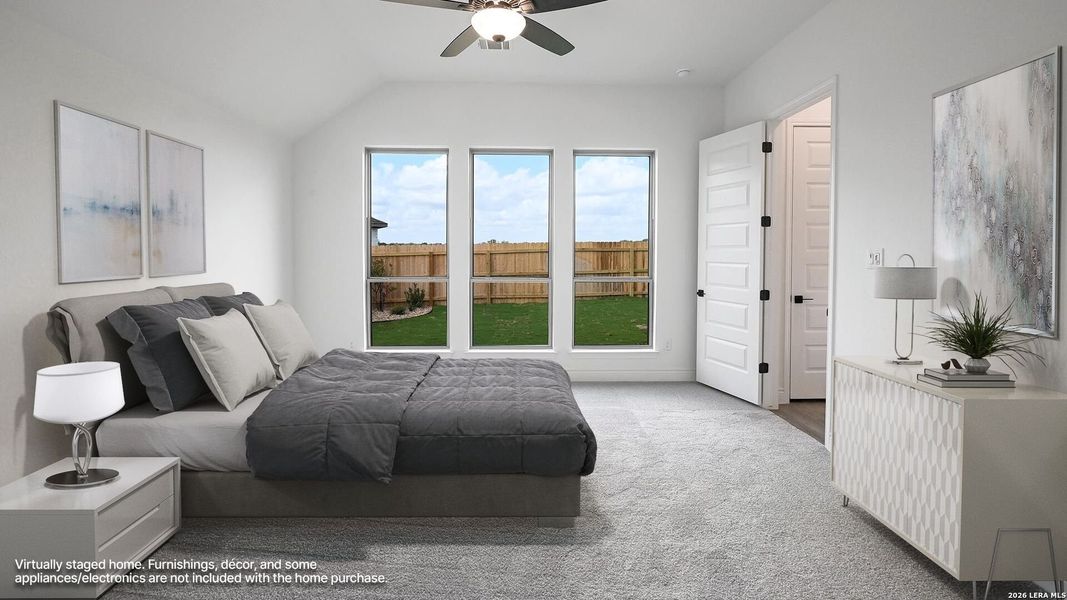 Furnished interior view inside a new home in Legacy at Lake Dunlap, New Braunfels (Image 9).