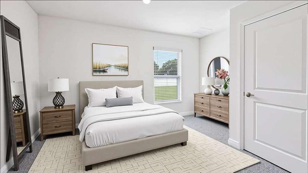Furnished interior view inside a new home in Mableton Station, Mableton (Image 5).