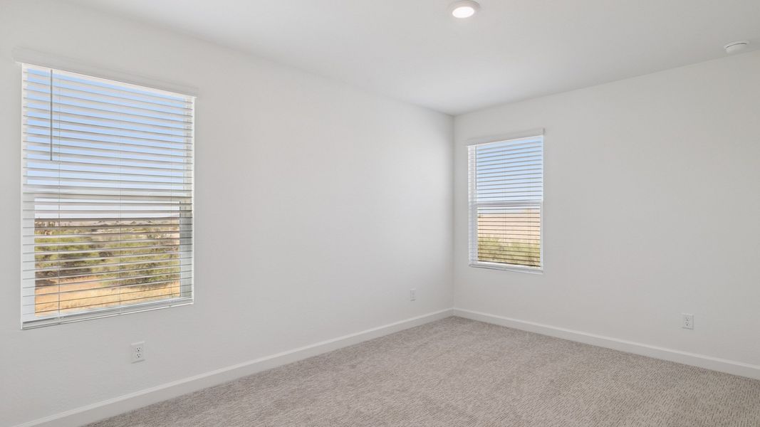 Spacious, unfurnished interior of a new home in The Buttes at Mystic, Peoria (Image 30). Spacious, unfurnished interior of a new home in The Buttes at Mystic, Peoria (Image 30).