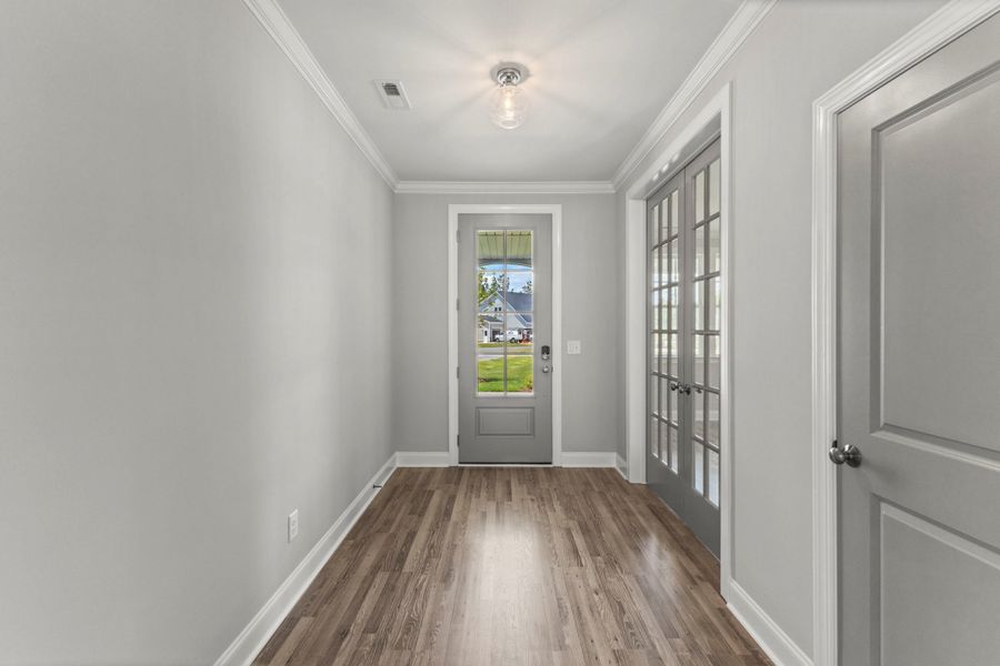 Representative unfurnished interior of a home built from the The Whitley by RobuckHomes in Baylee Ridge, Selma (Image 95).