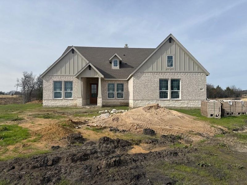 In-progress construction of a new home in Terra Escalante, Blue Ridge, TX (Image 14). In-progress construction of a new home in Terra Escalante, Blue Ridge, TX (Image 14).
