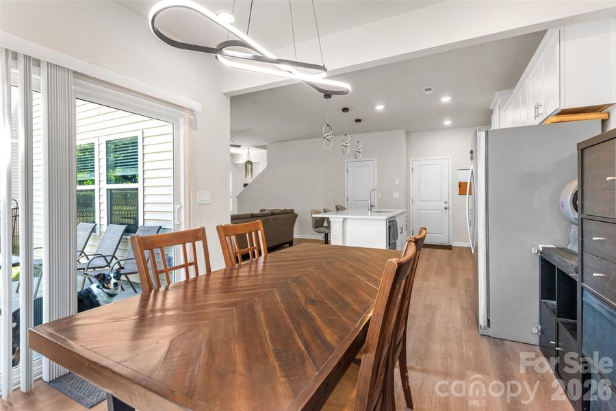 Furnished interior view inside a new home in Monterey Park, York (Image 10).
