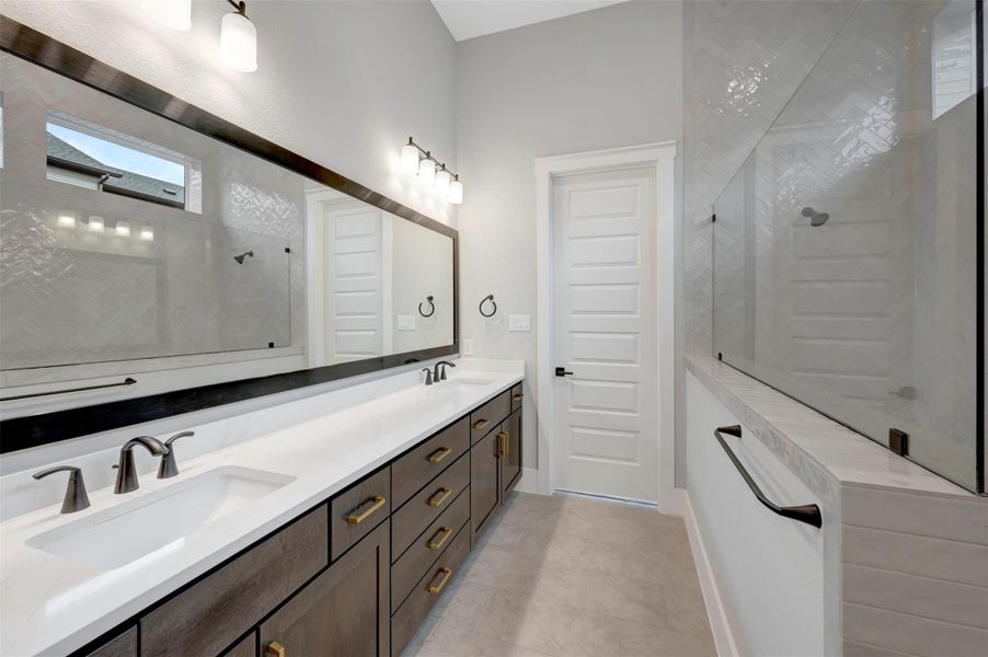 Furnished interior view inside a new home in Easthaven at Bridgeland Central - Horizon Collection, Cypress (Image 6).