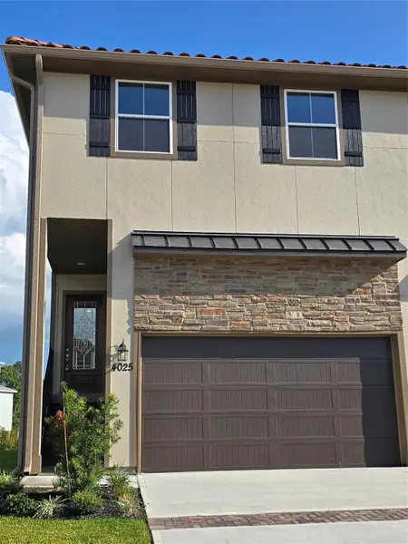 Front exterior of a new home in , Seabrook, TX, highlighting curb appeal (Image 1). Front exterior of a new home in , Seabrook, TX, highlighting curb appeal (Image 1).