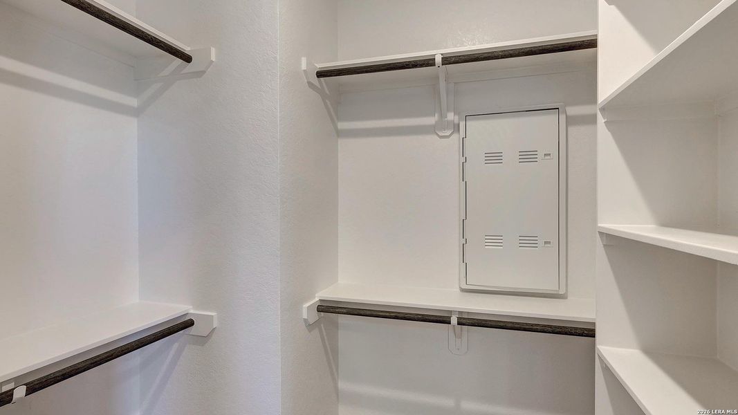 Close-up of interior finishes inside a home in Alsatian Oaks, Castroville (Image 12).