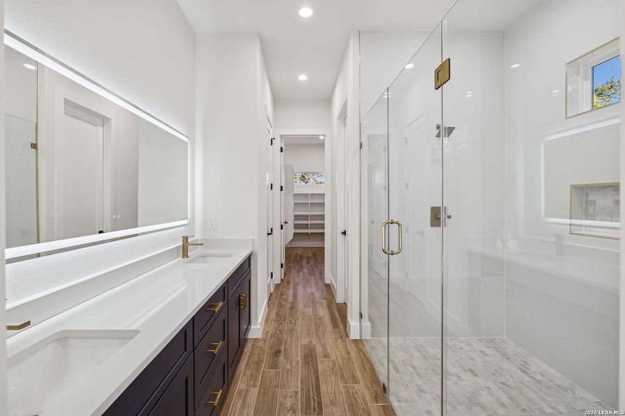 Furnished interior view inside a new home in , Spring Branch (Image 11).