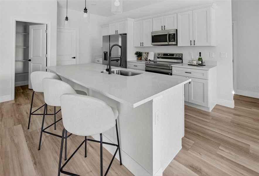 Furnished interior view inside a new home in , Ocala (Image 9).