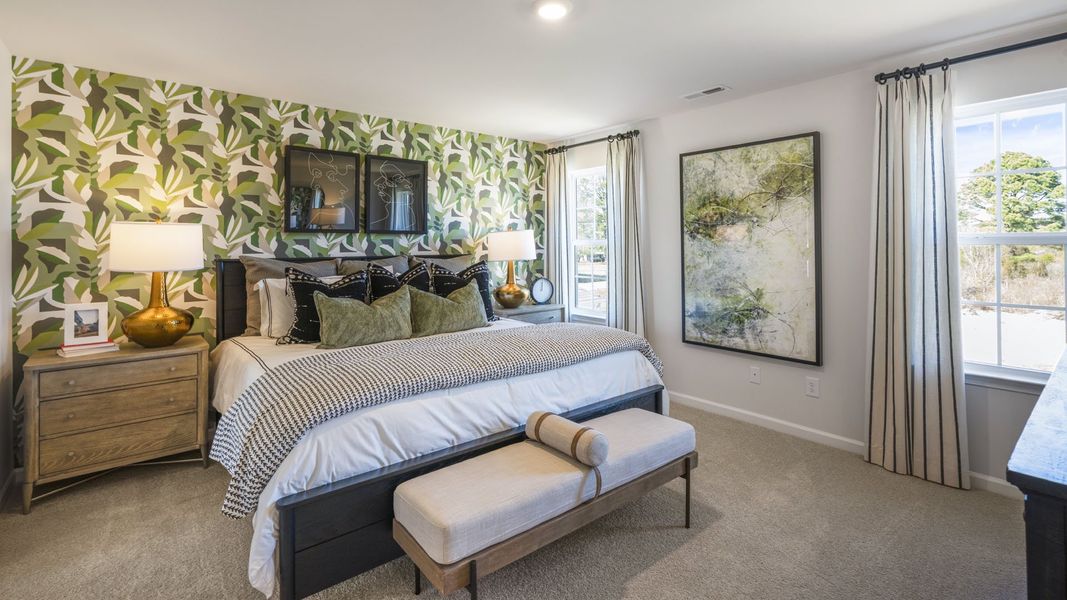 Furnished interior view inside a new home in Willow Mill, Thomasville (Image 17).
