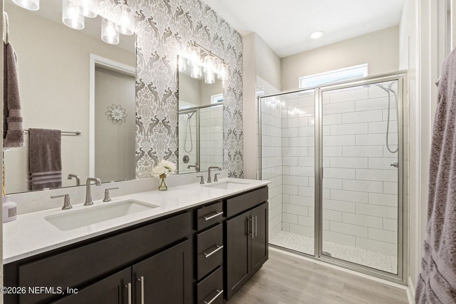 Furnished interior view inside a new home in Verano Creek, St. Augustine (Image 19).