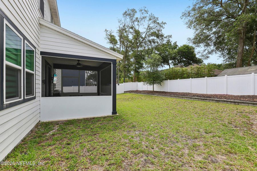 Exterior details and patio area of a home in , Jacksonville (Image 23).