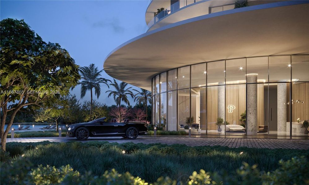 Condo located in North Miami, FL showcasing its design and architecture (Image 3). Condo located in North Miami, FL showcasing its design and architecture (Image 3).