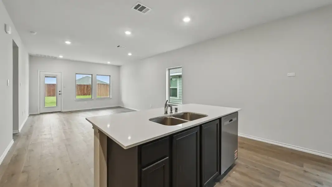 Furnished interior view inside a new home in Wildcat Ranch, Crandall (Image 9).