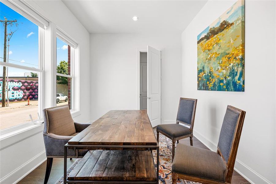 Furnished interior view inside a new home in , Fort Worth (Image 33). Furnished interior view inside a new home in , Fort Worth (Image 33).