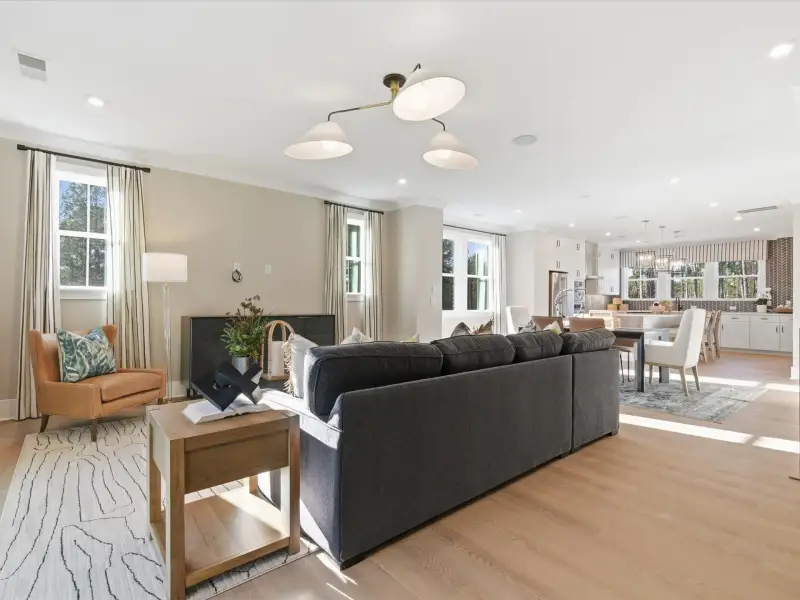 Furnished interior view inside a new home in Ascend, Charlotte (Image 12).
