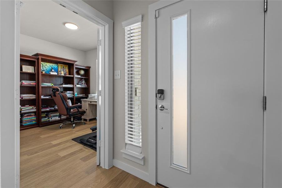 Furnished interior view inside a new home in LakePointe, Lavon (Image 30).