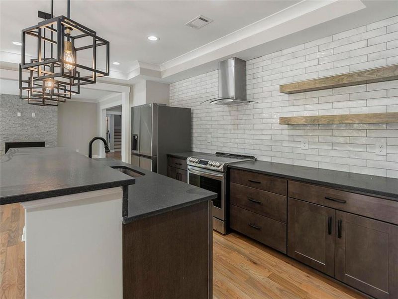 Furnished interior view inside a new home in , Atlanta (Image 42).