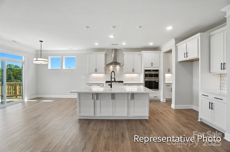 Furnished interior view inside a new home in The Meadows at Laurelbrook, Sherrills Ford (Image 4).