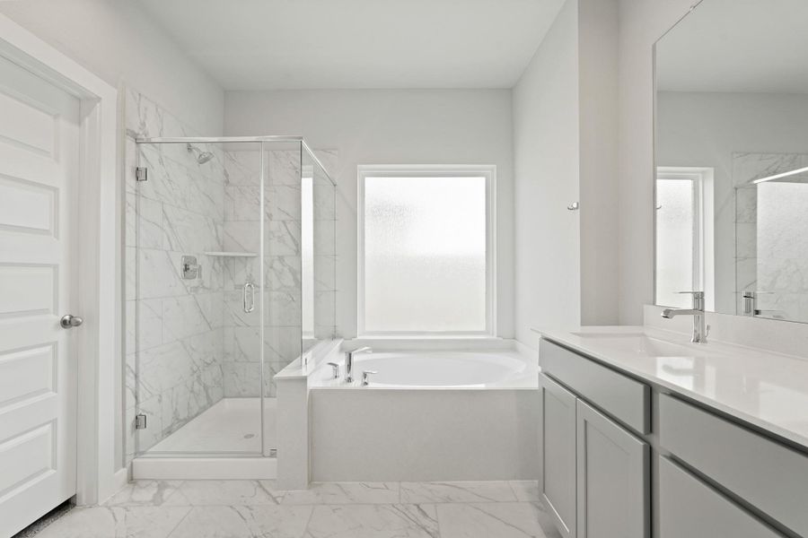 Furnished interior view inside a new home in Briarwood Crossing, Rosenberg (Image 10). Furnished interior view inside a new home in Briarwood Crossing, Rosenberg (Image 10).