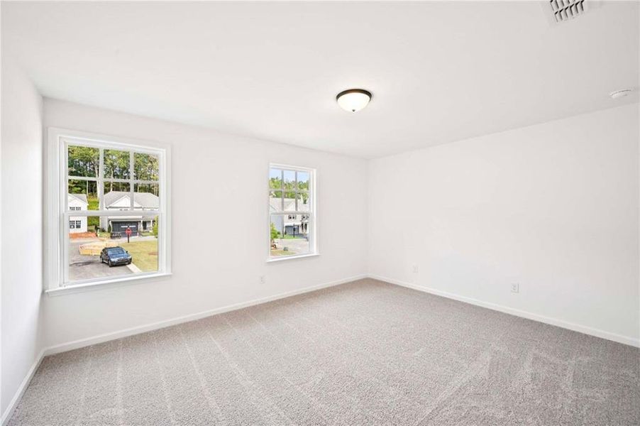 Spacious, unfurnished interior of a new home in Creekside, Dawsonville (Image 45). Spacious, unfurnished interior of a new home in Creekside, Dawsonville (Image 45).