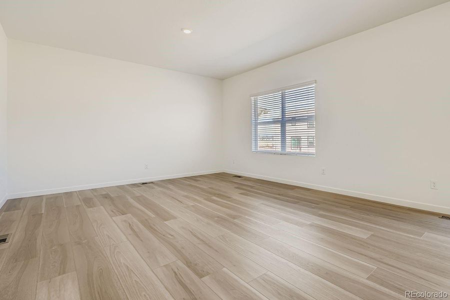 Spacious, unfurnished interior of a new home in Eastcreek Farm: The Camden Collection, Thornton (Image 11). Spacious, unfurnished interior of a new home in Eastcreek Farm: The Camden Collection, Thornton (Image 11).
