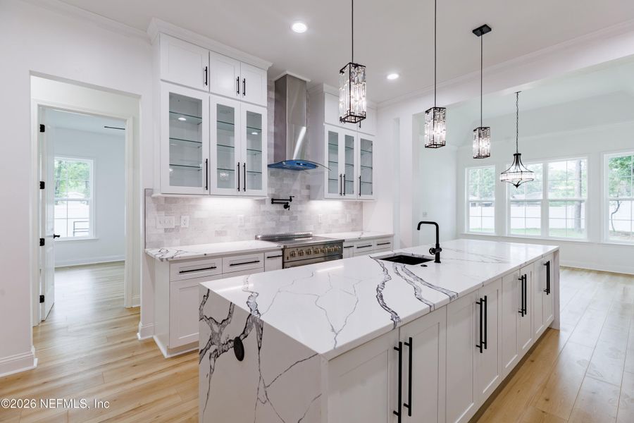 Furnished interior view inside a new home in , Jacksonville (Image 7).