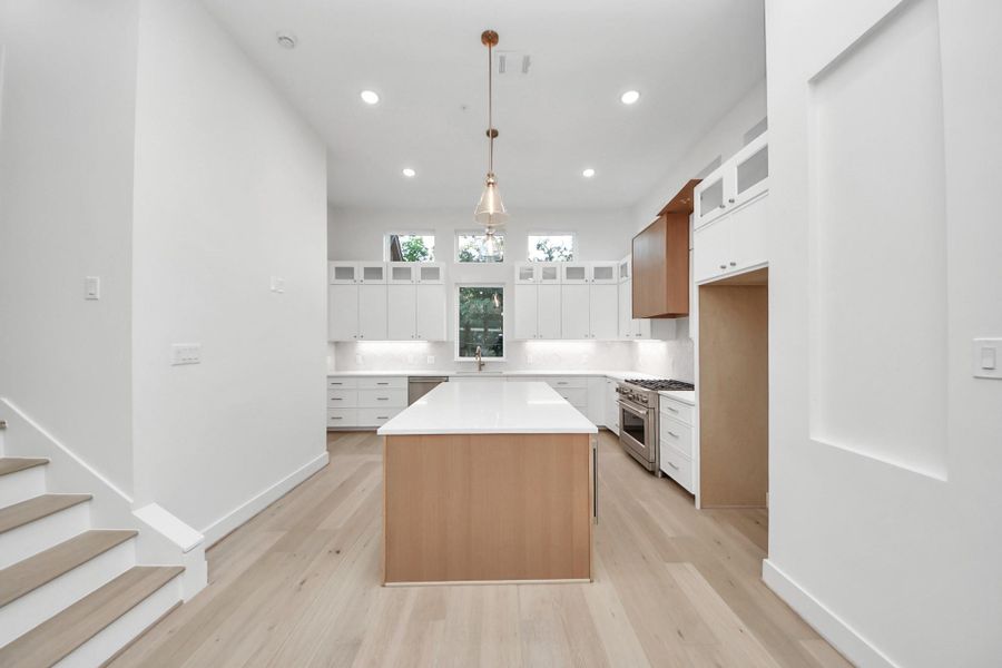 Furnished interior view inside a new home in , Houston (Image 12).