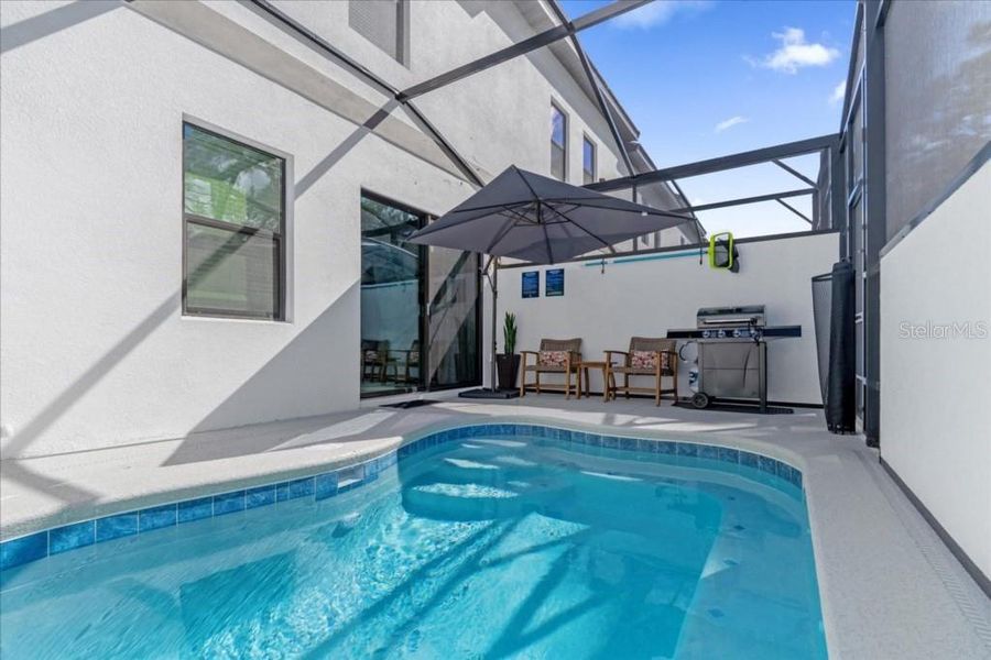 Exterior details and patio area of a home in , Orlando (Image 3). Exterior details and patio area of a home in , Orlando (Image 3).