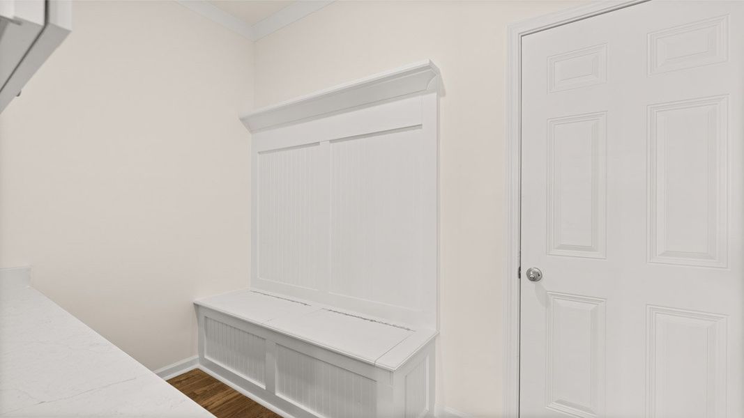 Representative unfurnished interior of a home built from the Edison by D.R. Horton in Westland, Bogart (Image 24).