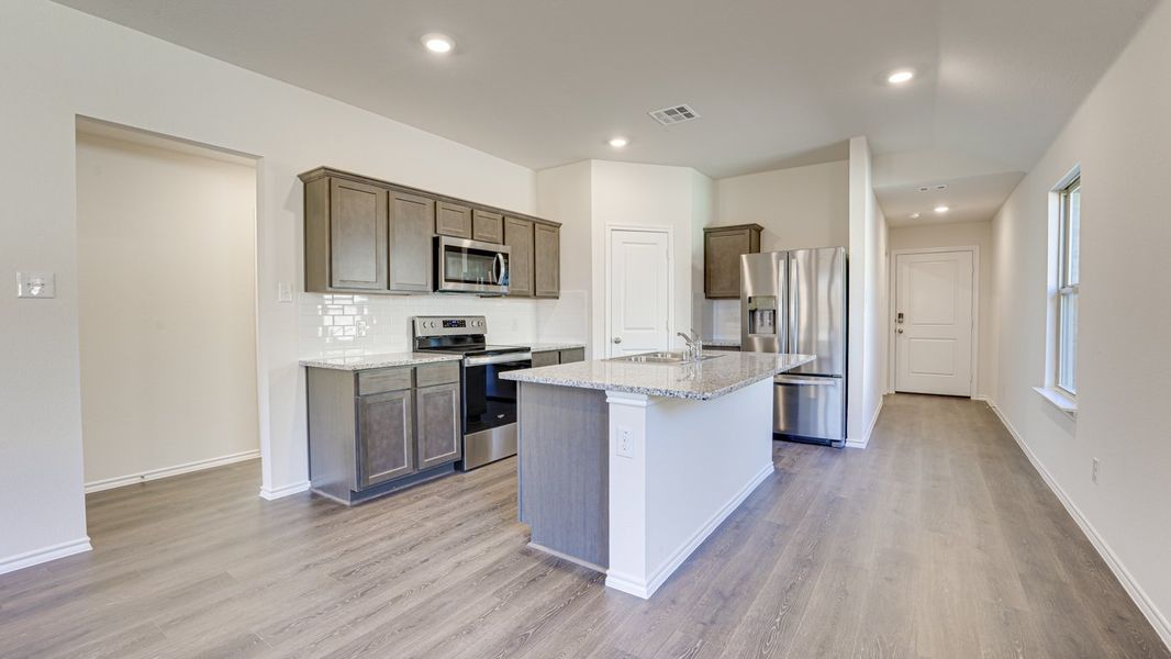Furnished interior view inside a new home in Blackhawk, Tucson (Image 10). Furnished interior view inside a new home in Blackhawk, Tucson (Image 10).
