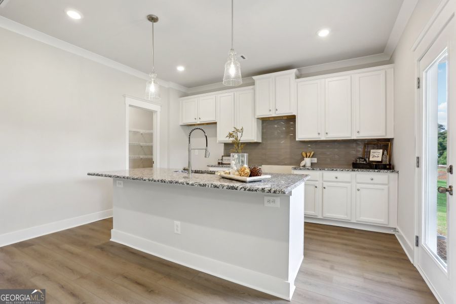 Furnished interior view inside a new home in Rosewood Lake Estates, Hoschton (Image 4).