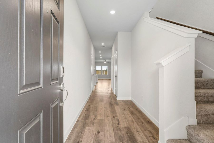 Spacious, unfurnished interior of a new home in Northpark South, Porter (Image 22). Spacious, unfurnished interior of a new home in Northpark South, Porter (Image 22).
