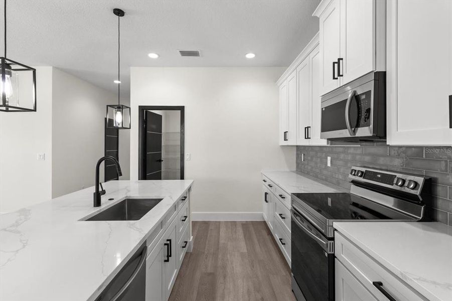 Furnished interior view inside a new home in , Ocala (Image 6). Furnished interior view inside a new home in , Ocala (Image 6).