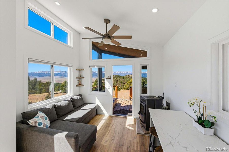 Furnished interior view inside a new home in , Westcliffe (Image 4).