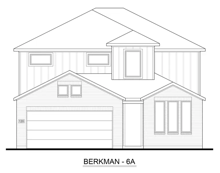 Representative rendering of the exterior for the Berkman by Taylor Morrison (Image 3).