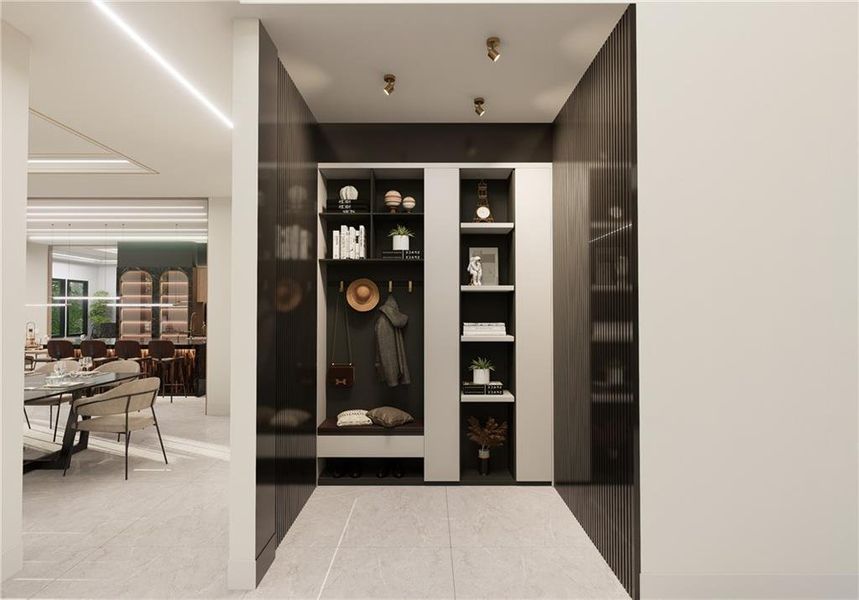 Furnished interior view inside a new home in , Roswell (Image 3). Furnished interior view inside a new home in , Roswell (Image 3).