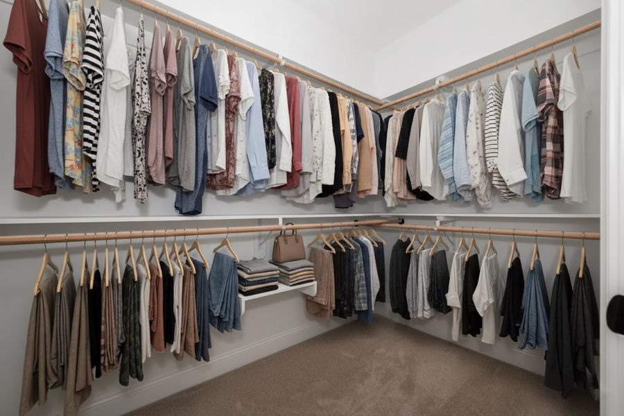 Furnished interior view inside a new home in Saddlebrook, Murfreesboro (Image 10).