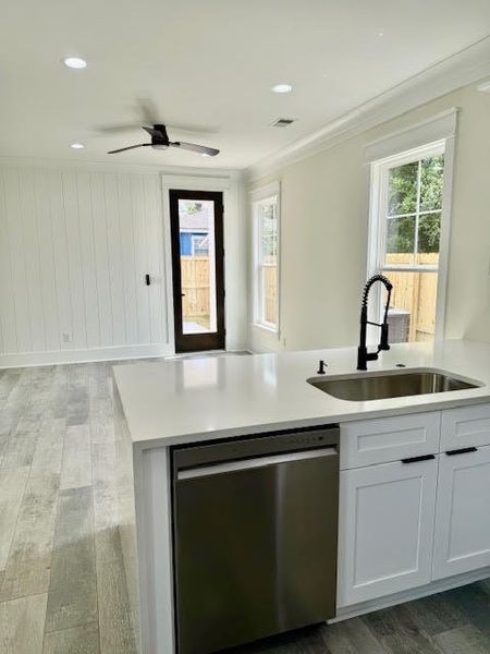 Furnished interior view inside a new home in , North Charleston (Image 7).
