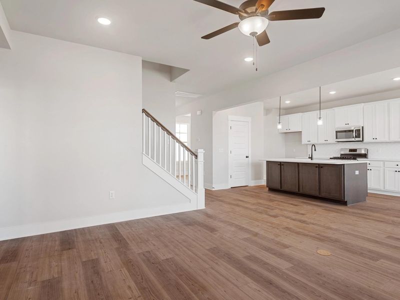 Spacious, unfurnished interior of a new home in Calista Farms, White House (Image 16). Spacious, unfurnished interior of a new home in Calista Farms, White House (Image 16).