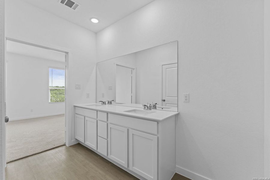 Furnished interior view inside a new home in Waterwheel, San Antonio (Image 9).