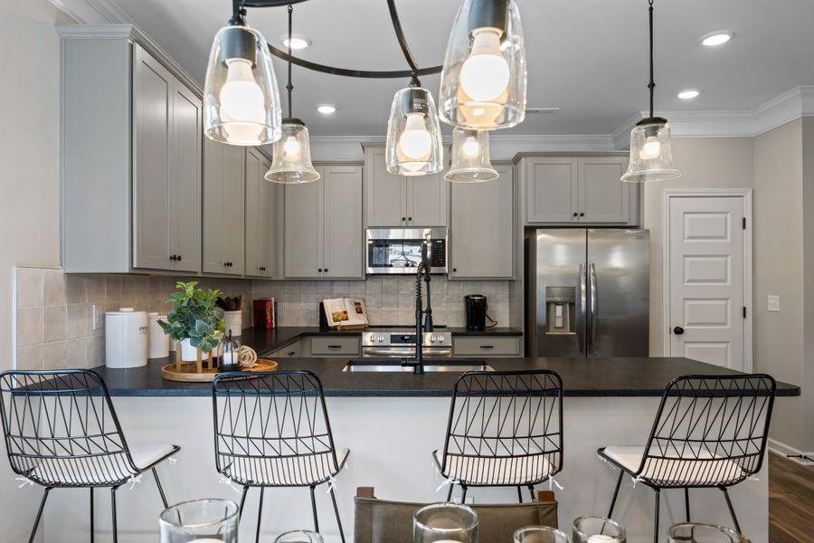Furnished interior view inside a new home in Hillcrest Park, Ringgold (Image 7).