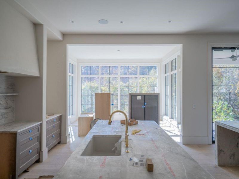 In-progress construction of a new home in Blue Heron Walk, Atlanta, GA (Image 16).