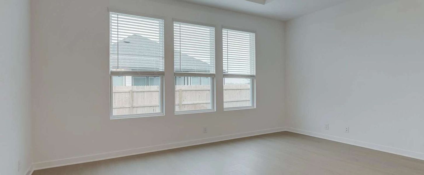Representative unfurnished interior of a home built from the Blanco by Ashton Woods in Saddlebrook Ranch, Schertz (Image 12). Representative unfurnished interior of a home built from the Blanco by Ashton Woods in Saddlebrook Ranch, Schertz (Image 12).