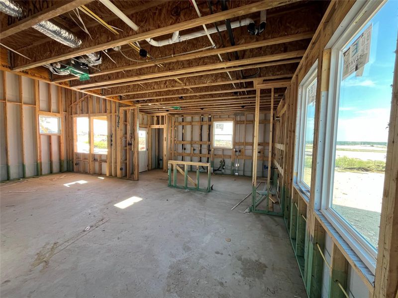 Spacious, unfurnished interior of a new home in The Homestead at Lariat, Liberty Hill (Image 6). Spacious, unfurnished interior of a new home in The Homestead at Lariat, Liberty Hill (Image 6).
