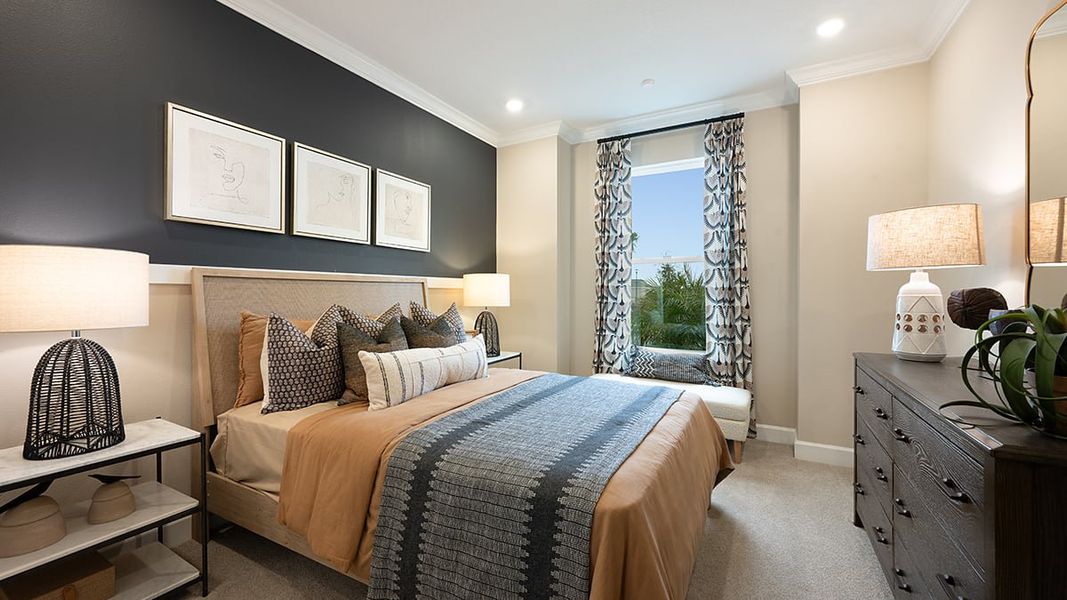 Representative furnished interior of a home built from the Lazio II by Taylor Morrison in Center Lake Ranch Community Group Page, St. Cloud (Image 18).