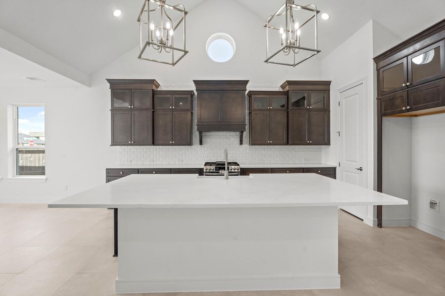 Furnished interior view inside a new home in Westland Ranch - 70' Homesites, League City (Image 15).