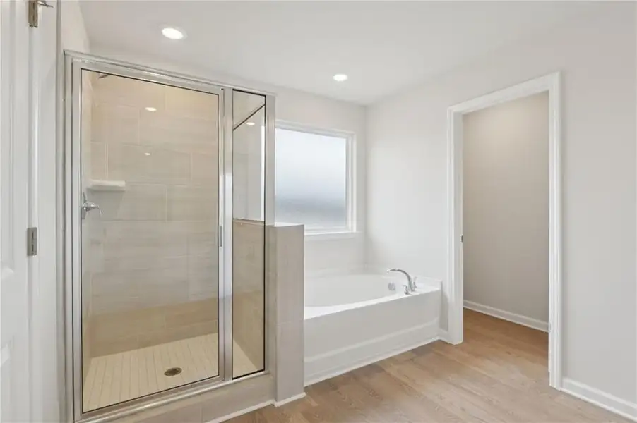 Furnished interior view inside a new home in Parkside at Grayson, Grayson (Image 9).