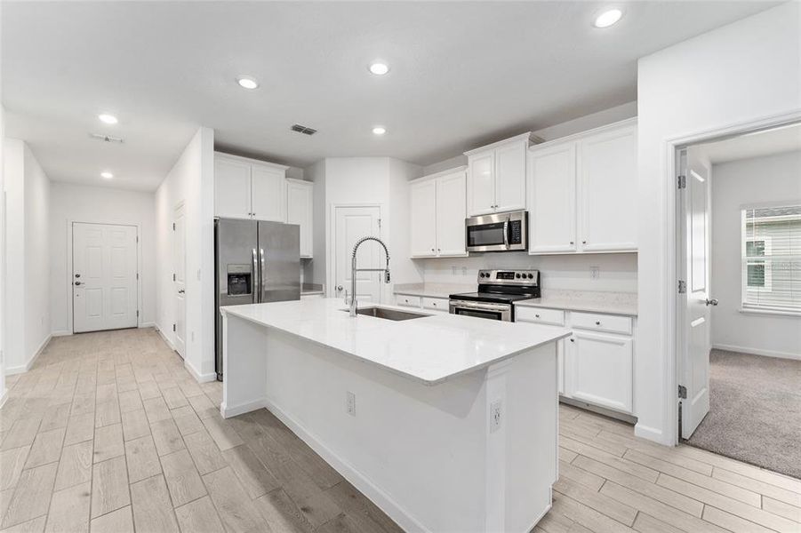 Furnished interior view inside a new home in Liberty Village: Liberty Village - Phase One, Ocala (Image 5).