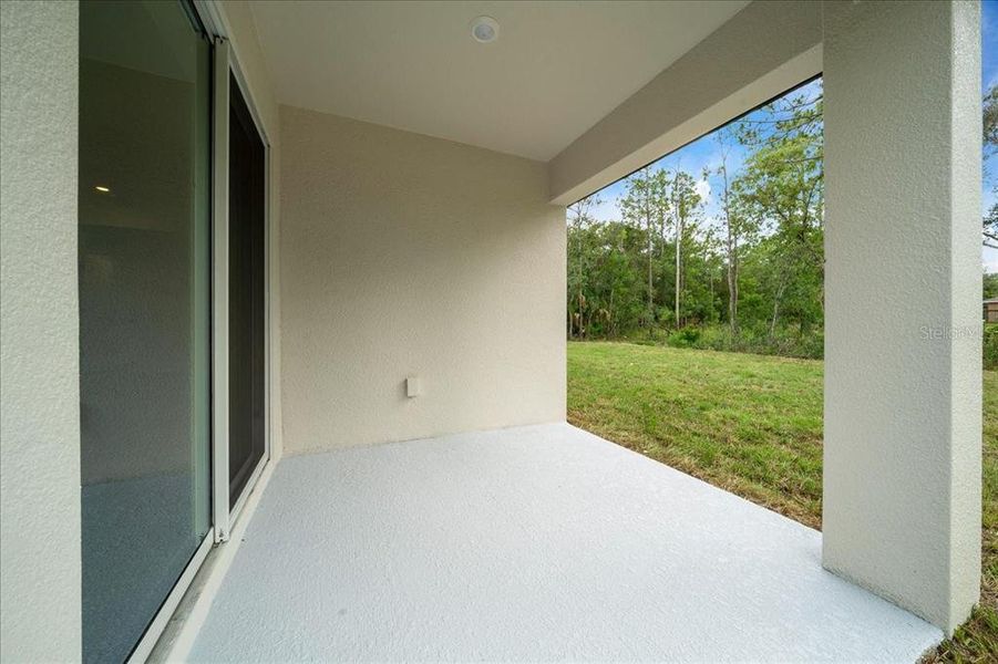 Exterior details and patio area of a home in , Brooksville (Image 35). Exterior details and patio area of a home in , Brooksville (Image 35).