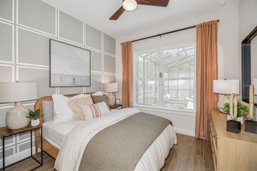 Furnished interior view inside a new home in Eden Preserve, Altamonte Springs (Image 20).