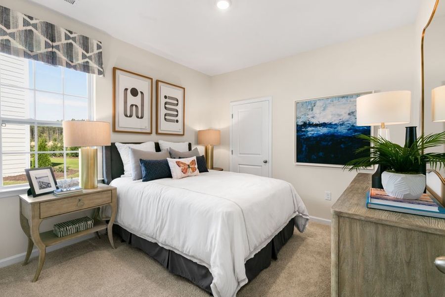 Representative furnished interior of a home built from the BOOTH by D.R. Horton in Gretchen Pines, West End (Image 18).